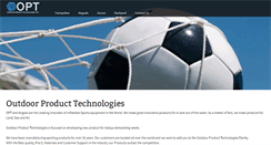 Desktop Screenshot of outdoorproducttechnologies.com